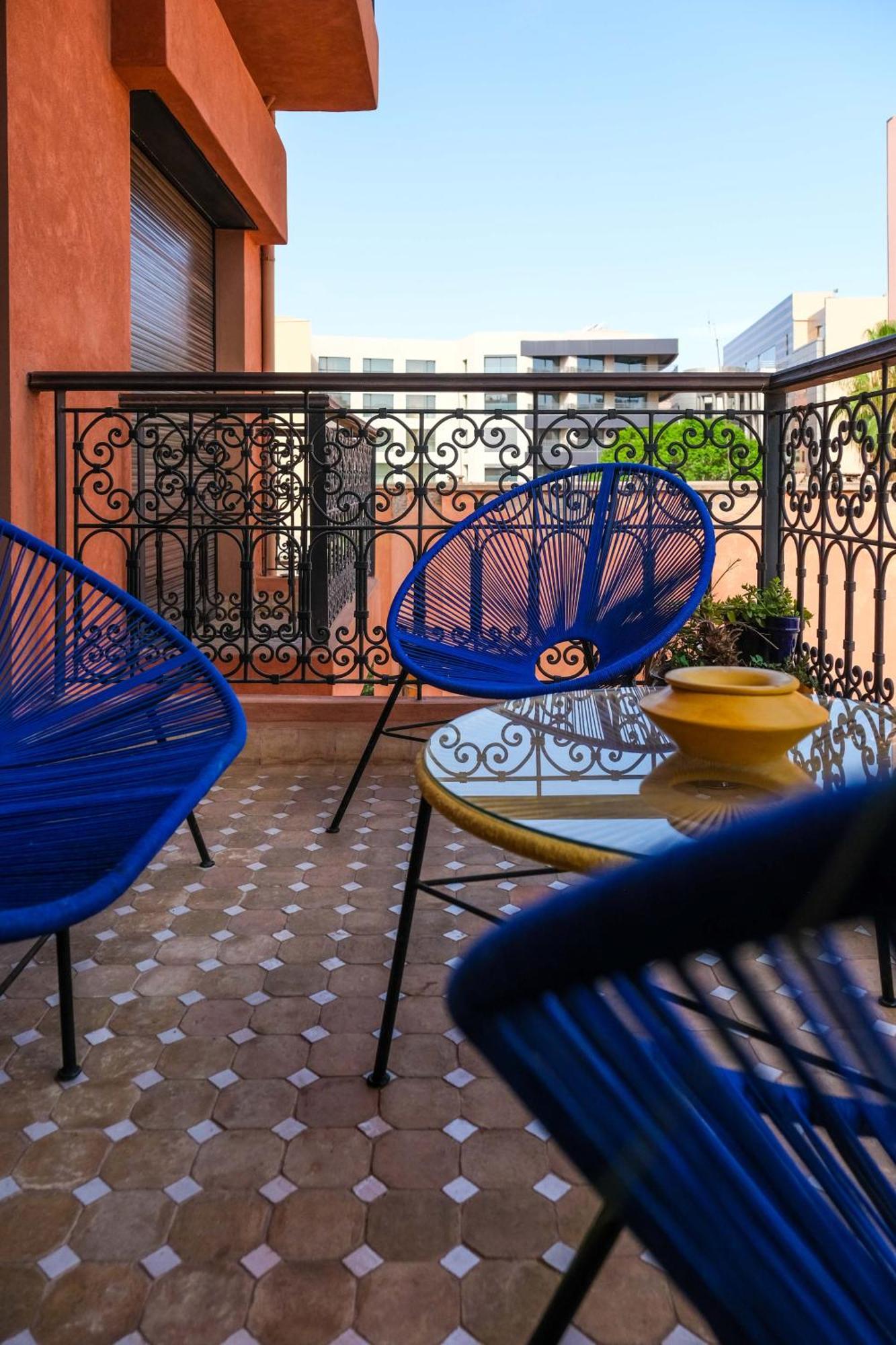 Top Appartement Gueliz Marrakesh Exteriör bild