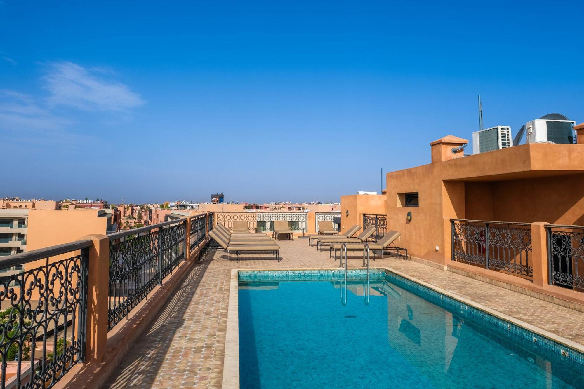 Top Appartement Gueliz Marrakesh Exteriör bild